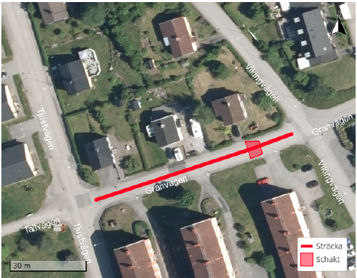 Granvägen i Ankarsrum