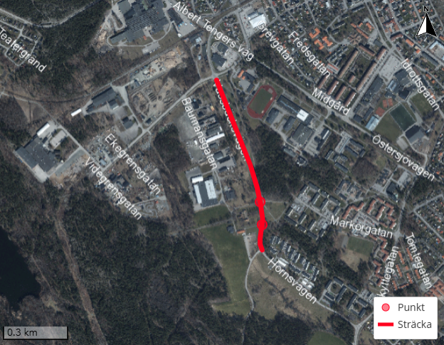 Vassbäcksvägen avstängd mellan Dichmansgatan och Hornsvägen