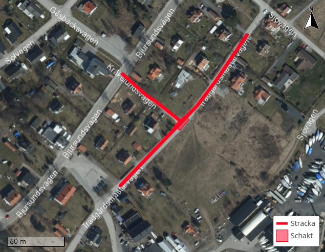 Avstängning Trädgårdsmästarvägen och Kråkelundsvägen