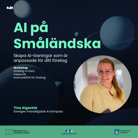 Workshop: AI på småländska 4/3