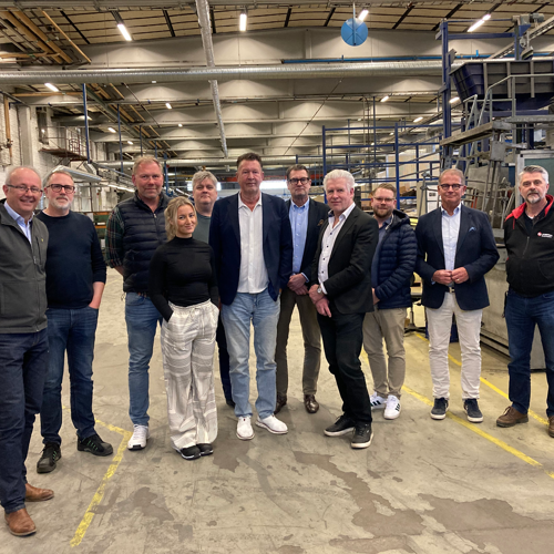 Bild från informationsmöte på Simpson Strong-Tie