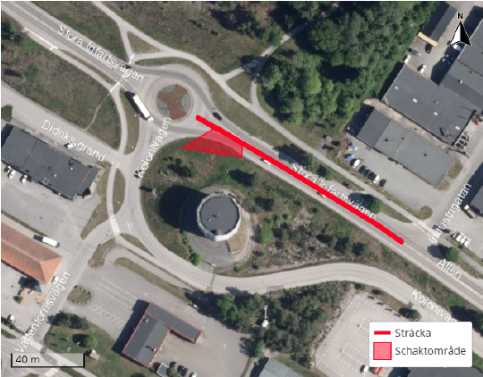 Stora Infartsvägen i Västervik.