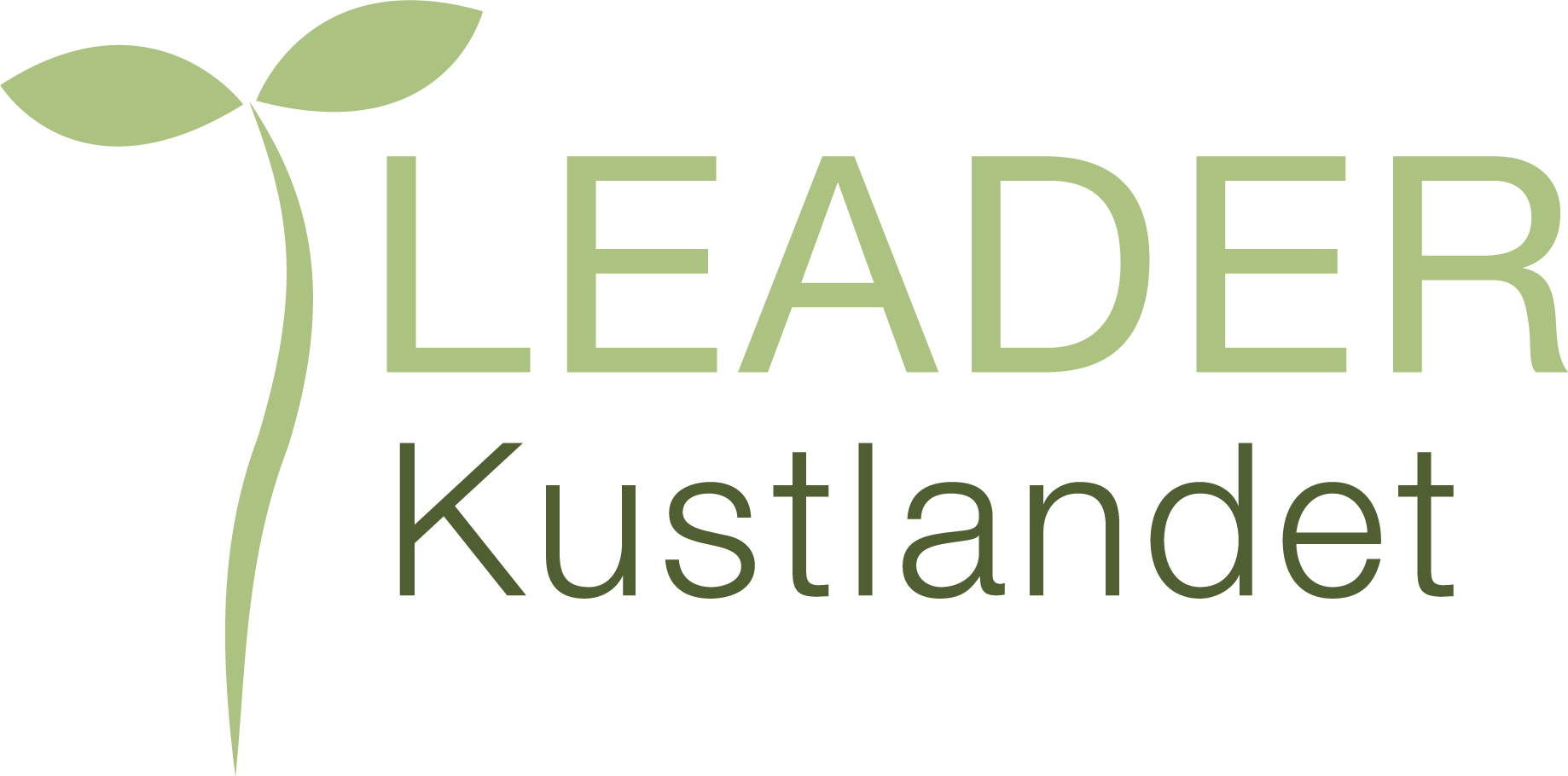 Logotyp för Leader Kustlandet. 