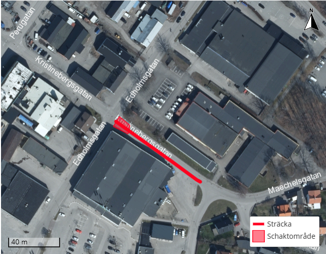 Avstängning Kristinebergsgatan