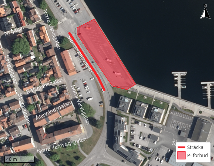 Slottsholmsvägen och parkeringen Skeppsbron stängs av tillfällgit för trafik och parkering