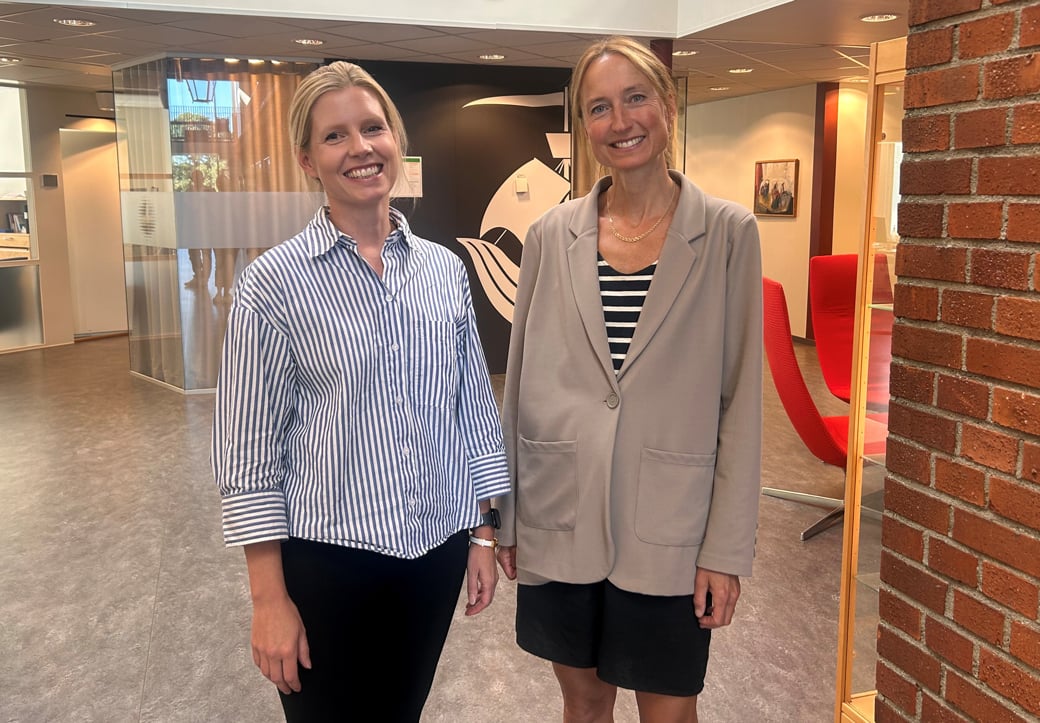 Marie kinström och Sofia Hjertqvist