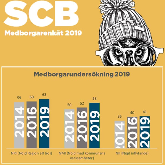 webbsidebild SCB medborgarundersökning 2019