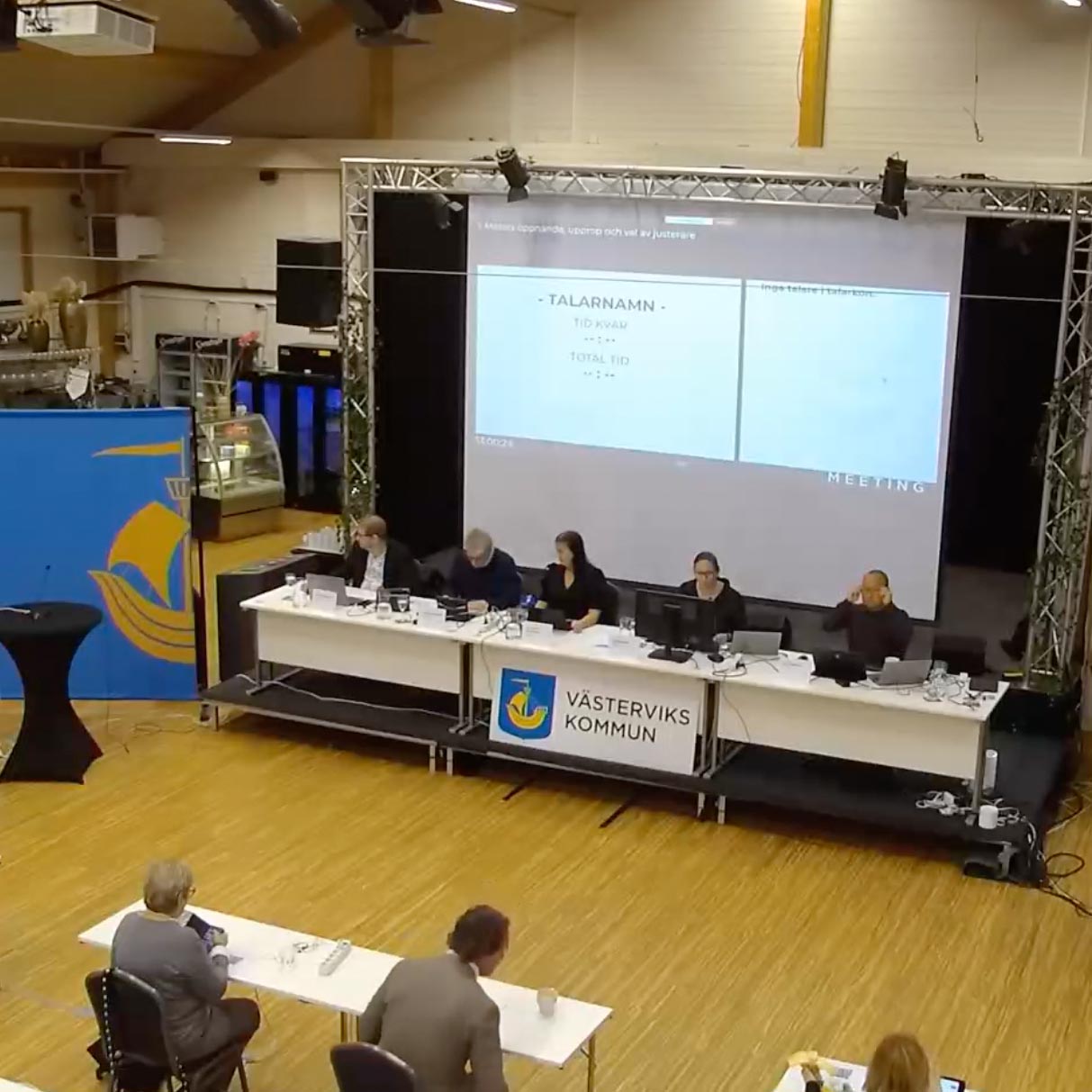 bild från en tidigare webbsändning från KF