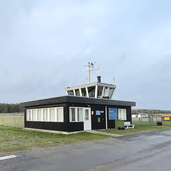 foto från Västerviks Flygplats