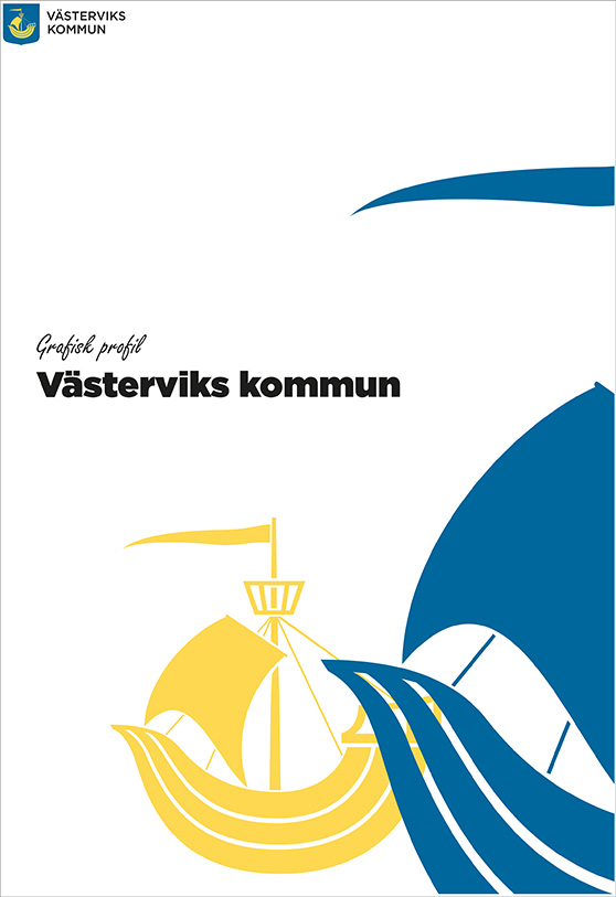 framsida grafisk profil Västerviks kommun 2018