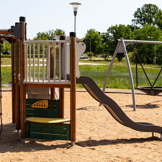 Bild på lekplats