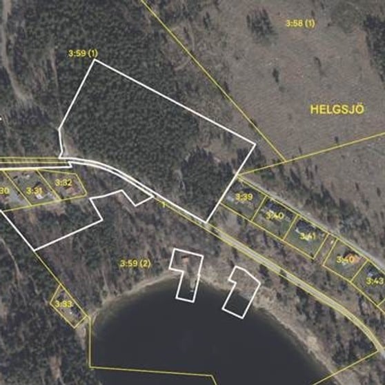 Karta över Helgsjö.