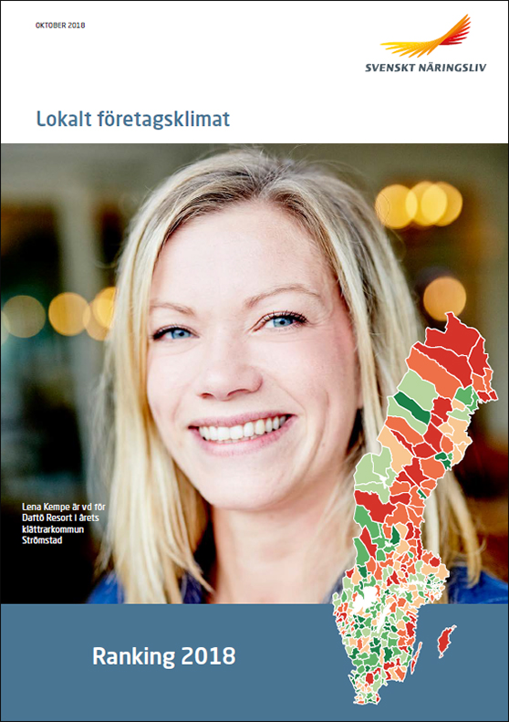 framsida lokalt företagsklimat ranking 2018 Svenskt Näringsliv