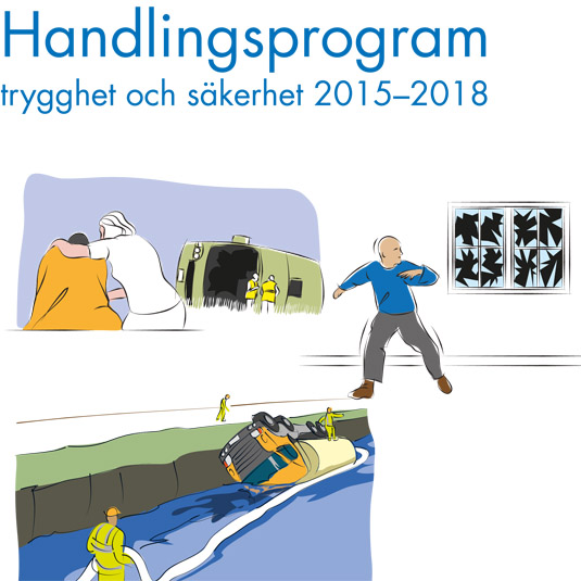 Affisch handlingsprogram trygghet och säkerhet 2015-2018