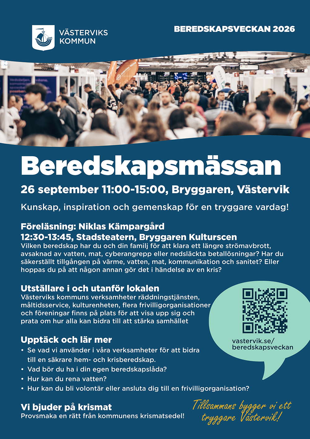 bild på affisch om beredskapsmässan