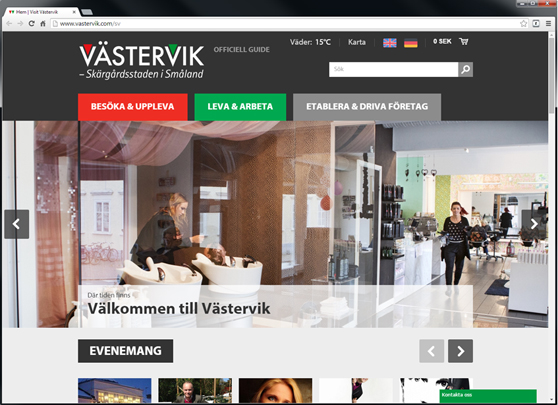 skärmdump ny vastervik.com okt 2014