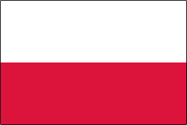 Bild på den polska flaggan.