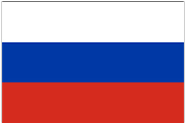 Bild på den ryska flaggan.